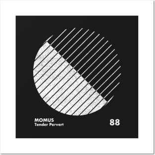 Momus / Tender Pervert / Minimal Graphic Design Tribute Posters and Art